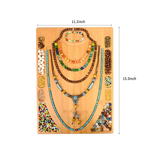 Enrichoice Bamboo Combo Beading Board For Necklace Design Board Jewelry Design Beading Mats #TOP5