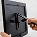 M&T Displays Opti Snap Poster Frame 8.5x11 Inch with Back Support Black Color 1