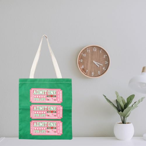 Bolsa Tote divertida rosa y verde JXGZSO para hermanas de sororidad - regalo miniatura 3