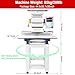 Smartstitch S-1501 Commercial Embroidery Machine with 15 Needles,14