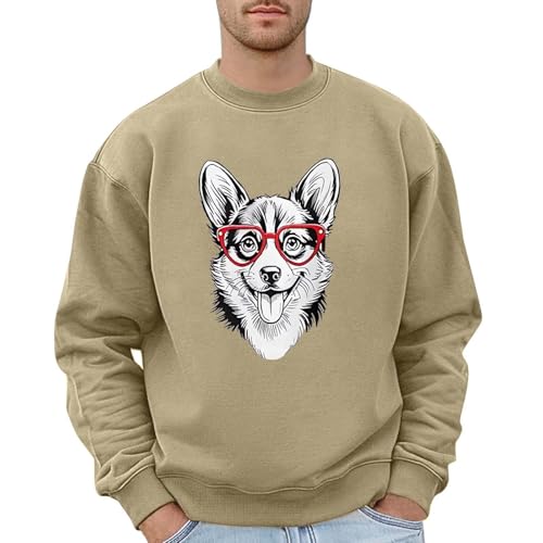 Sweatshirt col V art classique pour vos sorties décontractées