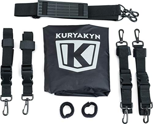 Kuryakyn 5214 Momentum Roamer Bolsa de Cola para Motocicleta Resistente al Clima, Negra miniatura 3
