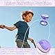 Rppiup LED Diabolo Freiläufer mit kugellager - 4,5mm Diabolo Leuchtend im Dunkeln, Jonglierspielzeug mit Handstäben, Licht Diabolo für Kinder & Erwachsene outdoorspiele Freilauf Zirkus Spielzeug
