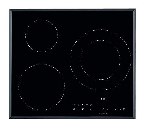 CATA Piastra A Induzione IB 6303 E2 BK – 3 Zone, Controlli Touch, Booster, Nero 59 Cm