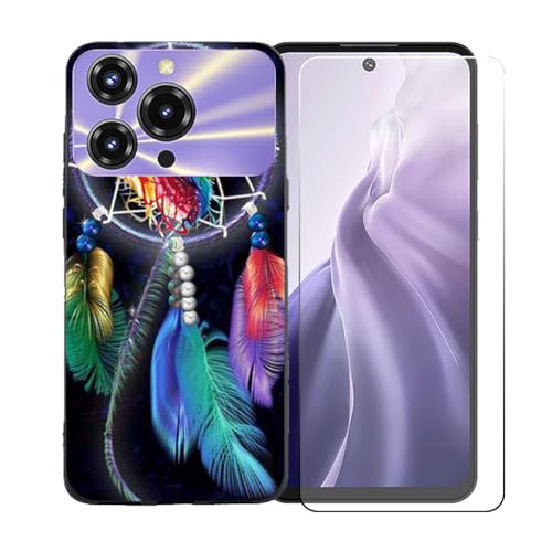 CongJiaLingXiP[XKp Oukitel C69 (7.2") + ꂽKXXN[veN^[A_ȃVR[VFop[TPUیJo[̂,BST4