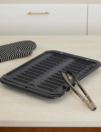 GE Part Number WB48X10056 Broiler Pan&Rack Large 12-3/4 x 16-1/2 - image 2