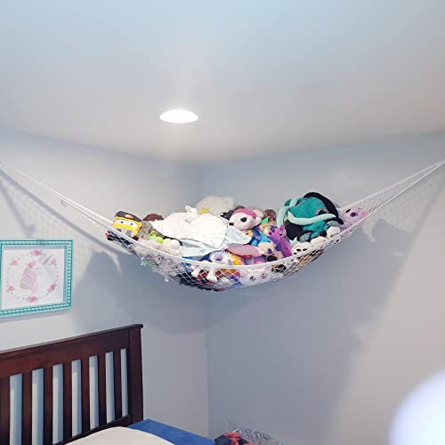 Spielzeug-Hängematte, Hängematte, Hängematte für Spielzeug-Hängematte für Spielzeug, Huijukon, Plüsch, 50 x 48 x 48 cm, für Spielzeuge, Stofftiere, Teddybären, Plüschtiere Cover