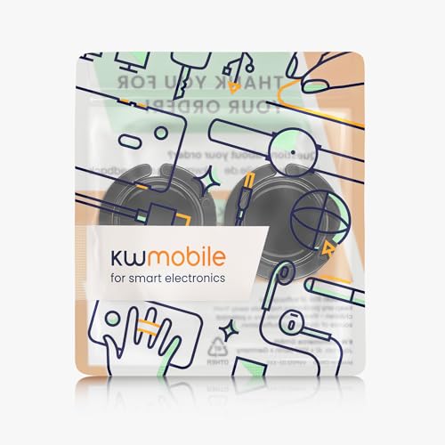 kwmobile Taschenhalter für Tisch - 2x Handtaschenhalter für Tisch - Taschenhaken faltbar - Taschen Aufhänger - Taschen Halter Haken - Tischhaken Set Schwarz