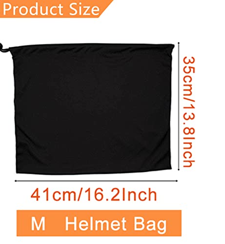 Kooumos Hockey Helmet Bag Motorcycle Helmet Bag Ski Helmet Drawstring Bag Baseball Helmet Bag Helmet Backpack Small Gym Bag Sports Bag Lightweight Storage Carrying Bag For Riding Bicycle Travel Bags #TOP1