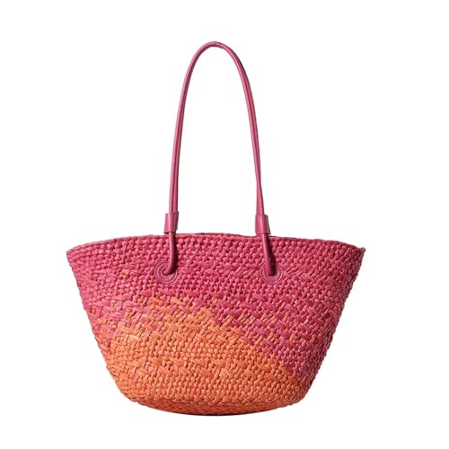 Big Straw Underarm Women Korean Fashion Summer Shoulder Bags Lady Travel Handbags