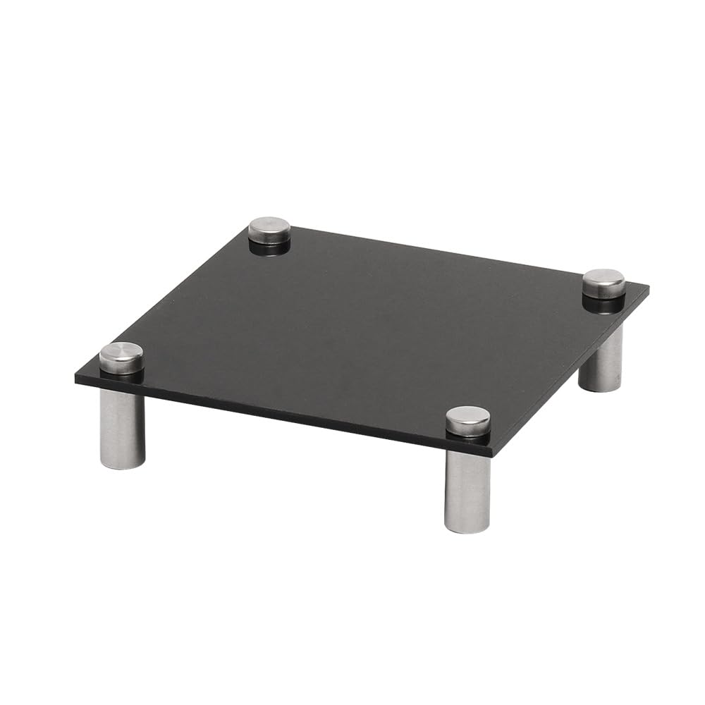 Amazon | アクリルステージ ブラック 黒 板厚3.0mm 100mm×100mm×高さ