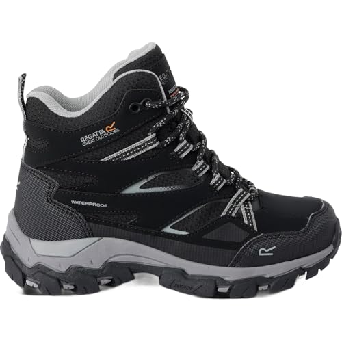 Bottes de randonnée enfant Regatta Holcombe III idéales pour le camping