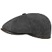 Produktbild Stetson Hatteras Seward Canvas Flatcap Herren - Sommercap aus 100% Baumwolle - Schirmmütze (Schirmlänge 5.5 cm) - Schiebermütze mit UV-Schutz (40+) - Baumwollcap Frühjahr/Sommer