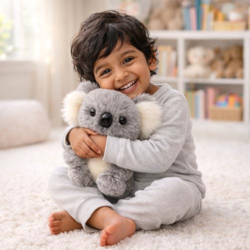 Image of Babique Kuwala Soft Plush Toy 16cm - Cute Kawaii Animal Stuffed Toy for Kids & Babies | Hug Toy | Birthday & Baby Room Gift