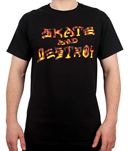 Thrasher Skate and Destroy BBQ T-Shirt Unisexe pour Adulte