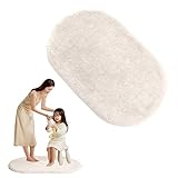 Mikrofaser-Badteppiche, Rutschfeste Badematte Für Die Dusche, Waschbare Badematte, Super Saugfähiger, Dicker, Zotteliger Badteppich Mit Gummiunterseite Für Badewanne, Duschraum, Waschbecken, Extra Wei