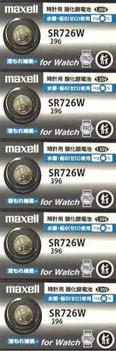 5�� �}�N�Z�� maxell �{�^���d�r 1.55V ���v �_����d�r SR726W 396