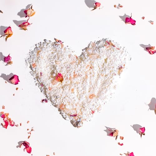 Goat Milk & Rose Magnesium Salt Soak | Epsom & Magnesium Bath Soak for Muscle Relaxation | Skin Soften & Deeply Nourish, Skin Hydration & Boosts Elasticity | Salt Soak | 9 oz - Image 4