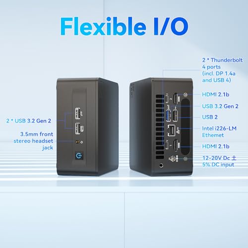 Intel NUC 13 PRO NUC13ANHi7 Arena Canyon, 13TH Gen CPU, 0GB RAM 0GB SSD NO OS, Intel Core i7-1360P Mini Desktop Computer, 8K/4K UHD, Gigabit Ethernet/WiFi-6/VESA for Business/Office/Home Barebones by NENCHIN - Image 4