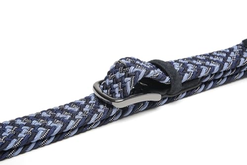 Image of Fabio Valenti Canvas Elastic Fabric Woven Stretch Braided Belts for Men Women Junior with Multicolored /Full Sizes