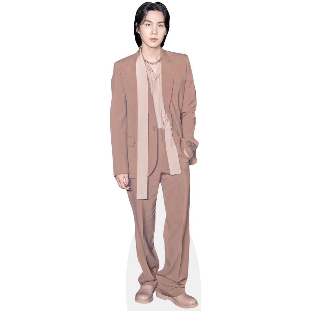 Celebrity Cutouts Life Size Cutout Suga (Beige Suit)
