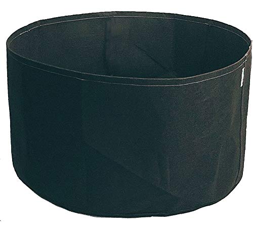 Large Grow Pot 100 150 Gallon Fabric Grow Bag Super Thick Self Supporting Round Air Pruning Raised Garden Bed (100 GAL-Round, Black)