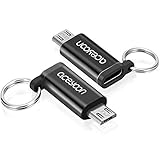 aceyoon Micro USB to C Type Adapter 2 Pack USB-C Female to Micro USB Male Converter Data Syncing Charging Android to USB Type C Mini Adaptor for ChromeBook Pixel, Nexus 6P, OnePlus 2