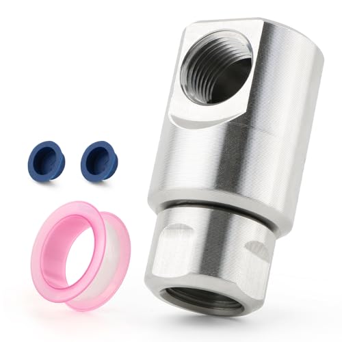 5024-Ni-AL 1/2 Inch FXF Hose Reel Swivel Fitting Heavy Duty Hose Reel Swivel Fitting With Grease Zerk for Home and Industrial Steel Hose Reels (Replaces #5024 9SS8MP50XFP50-Ni-AL)