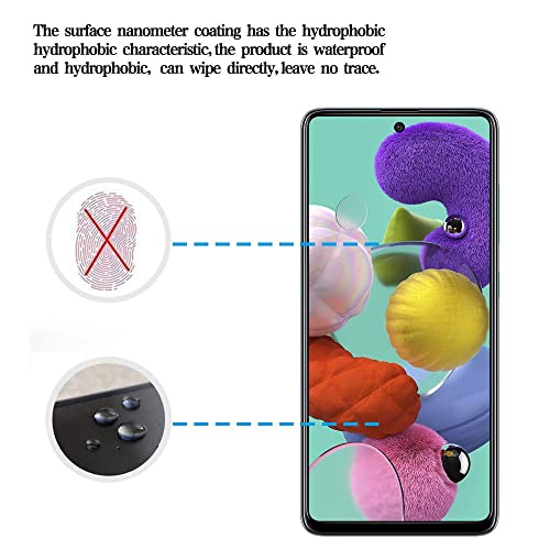 Image of Mr.Shield Designed for Samsung Galaxy M31s, Privacy Screen Protector Tempered Glass Guard, Anti-Glare Anti-Fingerprint Easy Install - [1 Pack]