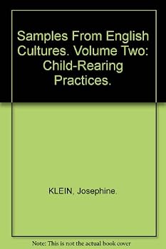 Hardcover Samples From English Cultures. Volume Two: Child-Rearing Practices. [Unqualified] Book