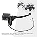 Imagen de GOOFIT Freno De Mano Hidraulico Palanca Derecha Moto Delantero Universal Reemplazo Para 50cc 70cc 90cc 110cc 125cc 150cc 200cc 250cc Atv Quad Go Kart Pit Bike Ciclomotor Negro