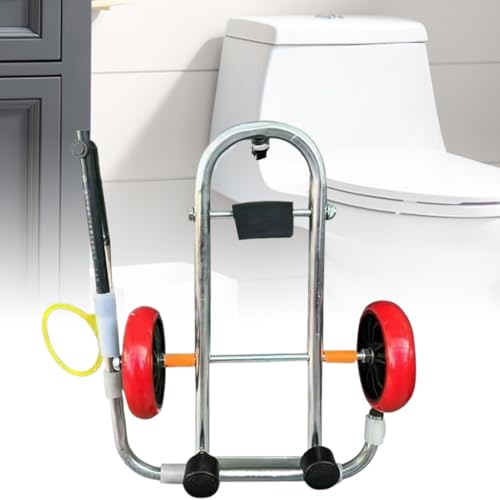 Chariot de démontage WC outil levage toilettes pliable