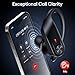 TAGRY Wireless Headphones Sport Earphones with Earhook Mic in-Ear headsets Balck