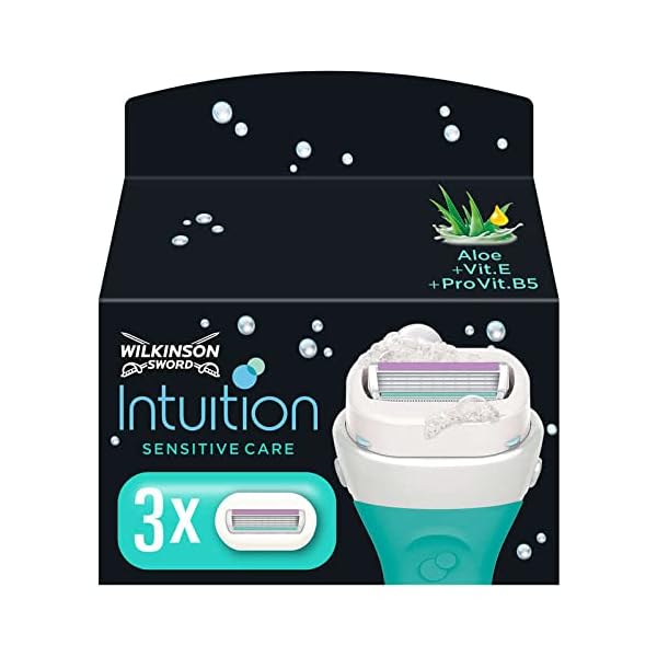 Wilkinson Sword intuition Sensitive Care Rasierklingen/Ersatzklingen 9st (3x3) (9)