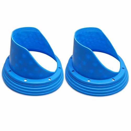 Image of Car Speaker Ring Cover 6.5 inch Waterproof Silicone | Door Speaker Foam Pad | Anti-Vibration Stereo Horn Guard & Spacer for Car Audio | Pack of 2 (Pack of 2) Stereo Spacer for Car Audio & Door Speakers