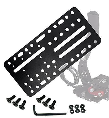 Plaque de support universelle pour bureau/chaise pour frein à main USB, manette de vitesse SIM Racing compatible avec manette Logitech Driving Force, manette...