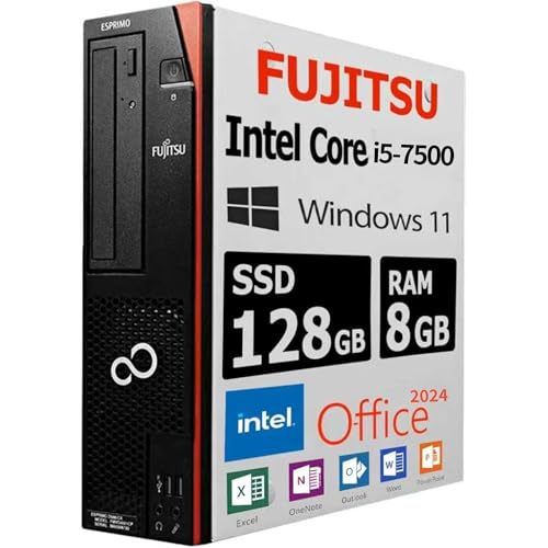 �y�����ςݕi�z�yMS Office H&B 2024�z�f�X�N�g�b�vPC ESPRIMO D587/Core i5-7500/Win11 Pro/wajun��WIFI/Bluetooth/DVD/8GB/128GB SSD