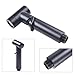 ABS Spray Shower Head Handheld Toilet Bidet Douche Duarble Bathroom Sprayer Companion Tool Faucet Washing(Black)