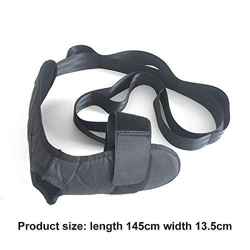 Fdrirect Cinto de ligamento de tornozelo, elástico auxiliar de ioga, faixa elástica de algodão de po