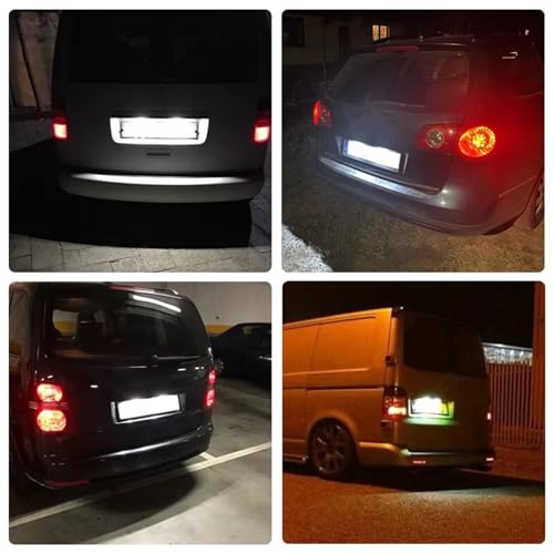 Luz LED matrícula VW Golf Passat Jetta Caddy 3B5998026A recambio 6