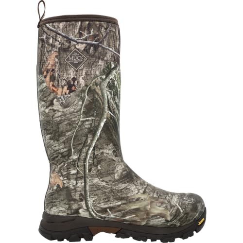 Image of MUCK Men's Mossy Oak Country DNA Woody Arctic Ice Tall Boot + Vibram AGAT