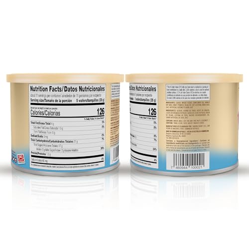 Pirucream Wafer Rolls with Coconut Cream Filling – Thin & Crunchy Rolled Wafers, Light Crispy Texture, Sweet Coconut Flavor, Premium Wafer Cookies for Snacking or Sharing, Family Size Pack of 3, 10.58 oz