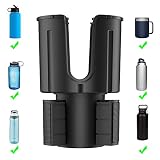 Car Cup Holder Expander with Offset Base, Compatible with YETI, Hydro Flask, Upgraded Large Cup Hold