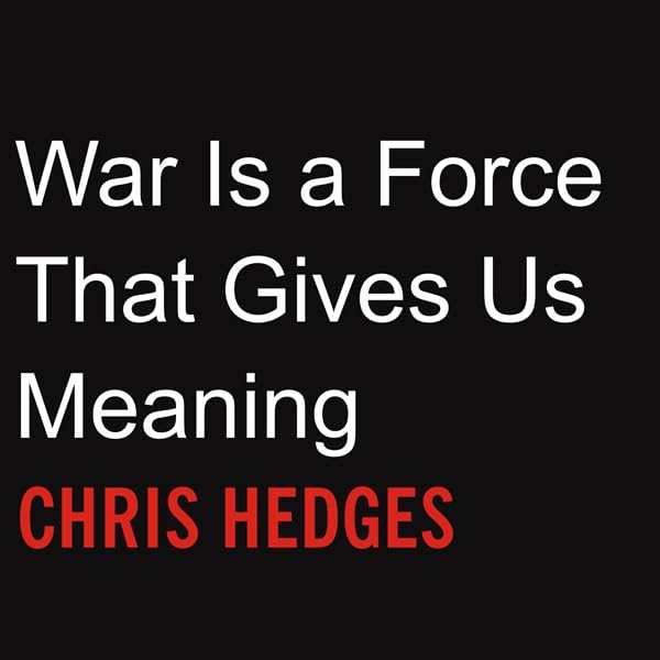Cover art for War Is a Force That Gives Us Meaning