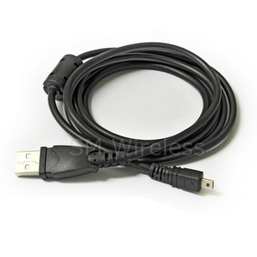 Cavo USB Dati PwrON 3,3 Piedi Per Nikon SLR D5200 D5300 E COOLPIX - Nero