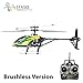 Produktbild efaso RC Helikopter V912 mit Brushless Motor - 2,4 GHz, 4-Kanal Single Blade Gyro Hubschrauber komplett RTF