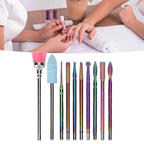 Juego de puntas para taladro de uñas en acero tungsteno miniatura 6