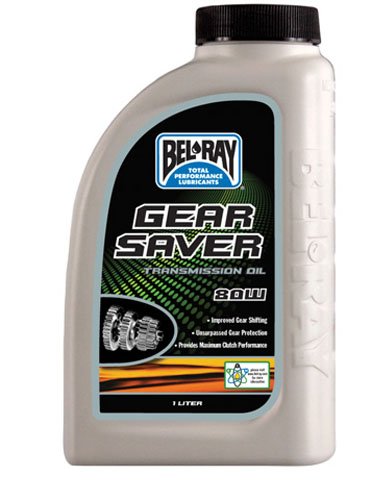BEL-RAY GEAR SAVER TRANSMISSION OIL 80W (1L), Manufacturer: BEL-RAY, Manufacturer Part Number: 99250-B1LW-AD, Stock Photo - Actual parts may vary.