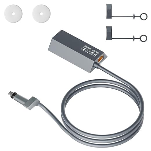 AstroniSync Ethernet Adapter for Starlink Gen 2 Wired External Network. Extend RJ45 Port for Starlink V2. Easy Setup, High-Speed, Stable Adapter Kit for Starlink Gen 2 Routers.