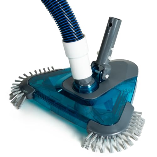 XtremepowerUS Triangular Pool Vacuum Head with Side...